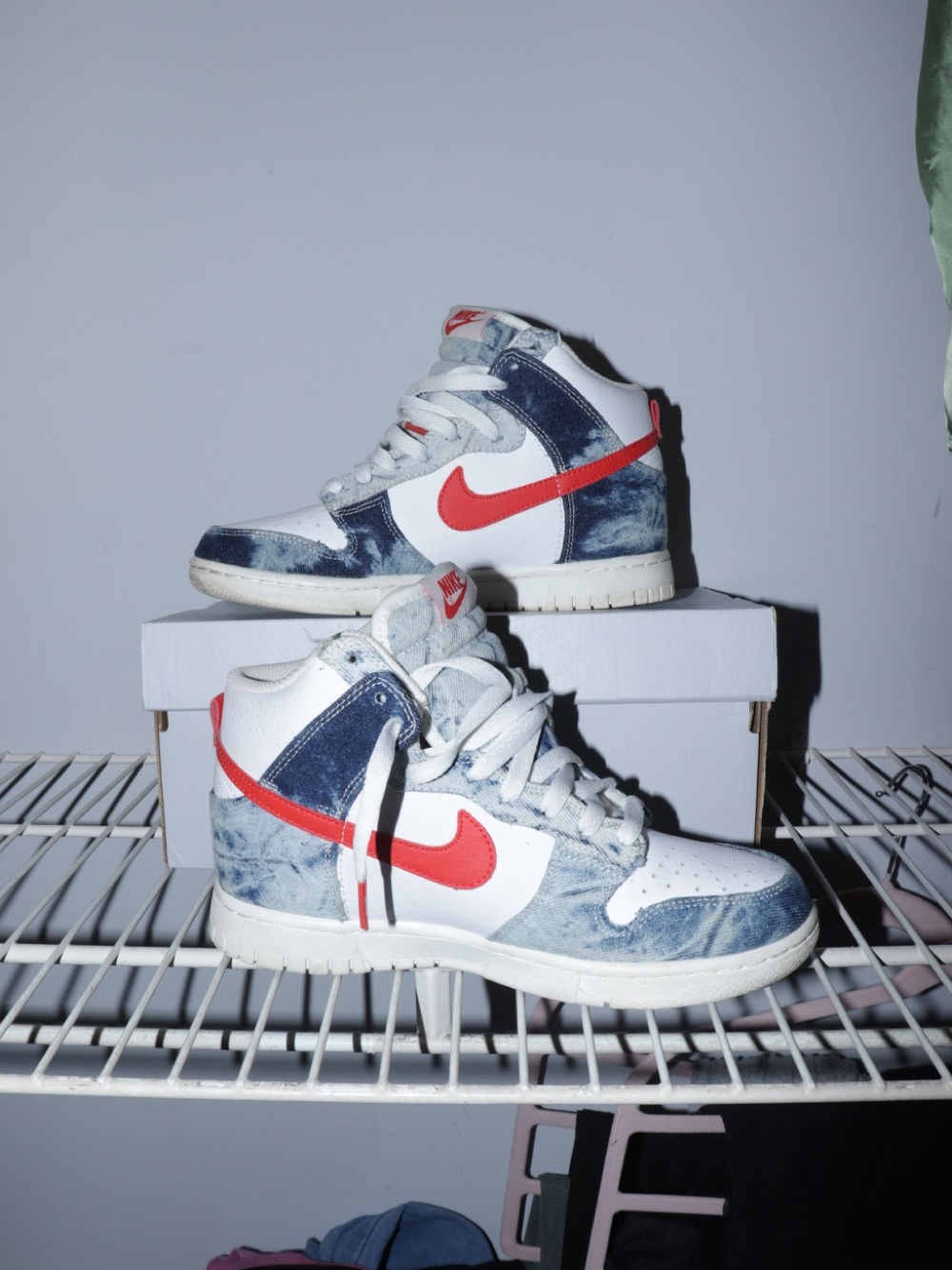 Nike Women's Dunk High Washed Denim